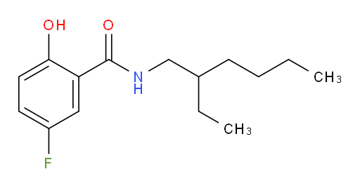 N-(2-ethylhexyl)-5-fluoro-2-hydroxybenzamide