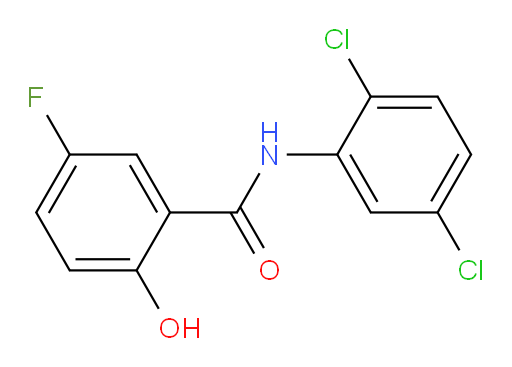 N-(2,5-dichlorophenyl)-5-fluoro-2-hydroxybenzamide