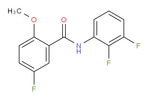 N-(2,3-difluorophenyl)-5-fluoro-2-methoxybenzamide