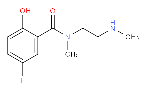 5-fluoro-2-hydroxy-N-methyl-N-(2-(methylamino)ethyl)benzamide