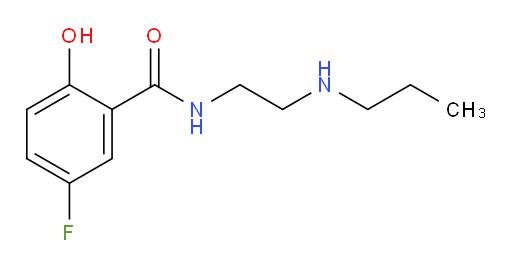 5-fluoro-2-hydroxy-N-(2-(propylamino)ethyl)benzamide