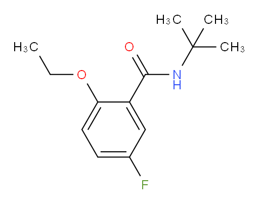 N-(tert-butyl)-2-ethoxy-5-fluorobenzamide