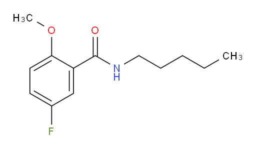 5-fluoro-2-methoxy-N-pentylbenzamide