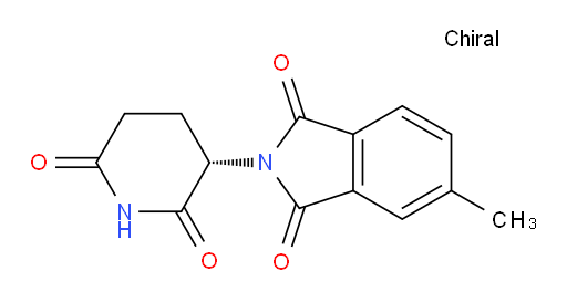 (S)-2-(2,6-dioxopiperidin-3-yl)-5-methylisoindoline-1,3-dione
