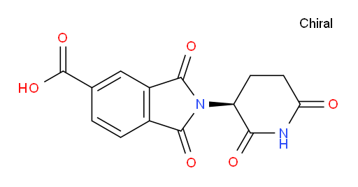 (S)-2-(2,6-dioxopiperidin-3-yl)-1,3-dioxoisoindoline-5-carboxylic acid