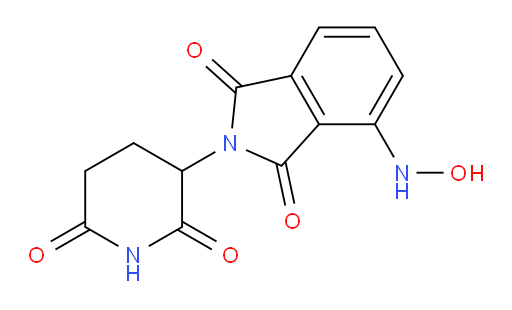 2-(2,6-dioxopiperidin-3-yl)-4-(hydroxyamino)isoindoline-1,3-dione