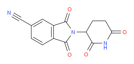 2-(2,6-dioxopiperidin-3-yl)-1,3-dioxoisoindoline-5-carbonitrile