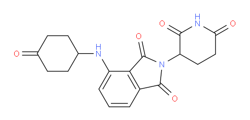 2-(2,6-dioxopiperidin-3-yl)-4-((4-oxocyclohexyl)amino)isoindoline-1,3-dione