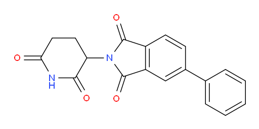 2-(2,6-dioxopiperidin-3-yl)-5-phenylisoindoline-1,3-dione