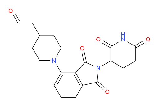 2-(1-(2-(2,6-dioxopiperidin-3-yl)-1,3-dioxoisoindolin-4-yl)piperidin-4-yl)acetaldehyde
