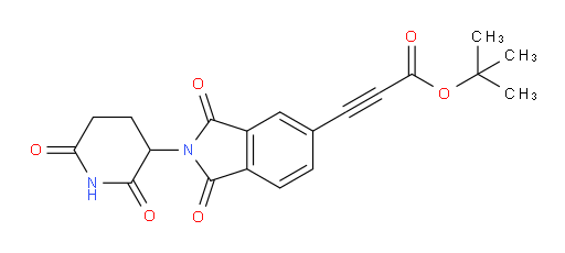 tert-butyl 3-(2-(2,6-dioxopiperidin-3-yl)-1,3-dioxoisoindolin-5-yl)propiolate
