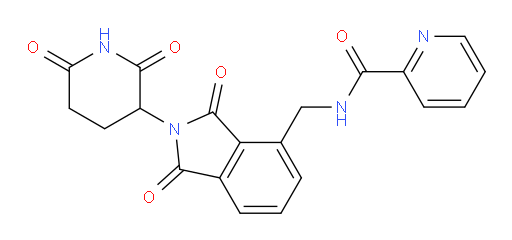 N-((2-(2,6-dioxopiperidin-3-yl)-1,3-dioxoisoindolin-4-yl)methyl)picolinamide