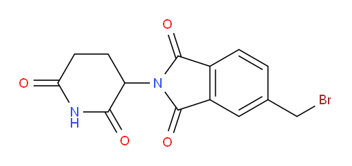 5-(bromomethyl)-2-(2,6-dioxopiperidin-3-yl)isoindoline-1,3-dione