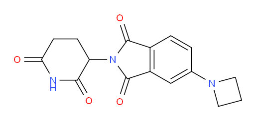 5-(azetidin-1-yl)-2-(2,6-dioxopiperidin-3-yl)isoindoline-1,3-dione