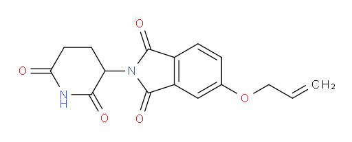 5-(allyloxy)-2-(2,6-dioxopiperidin-3-yl)isoindoline-1,3-dione