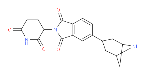 5-(6-azabicyclo[3.1.1]heptan-3-yl)-2-(2,6-dioxopiperidin-3-yl)isoindoline-1,3-dione