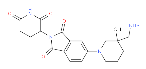 5-(3-(aminomethyl)-3-methylpiperidin-1-yl)-2-(2,6-dioxopiperidin-3-yl)isoindoline-1,3-dione