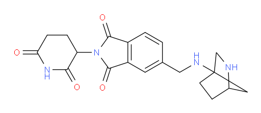 5-((2-azabicyclo[2.2.1]heptan-4-ylamino)methyl)-2-(2,6-dioxopiperidin-3-yl)isoindoline-1,3-dione