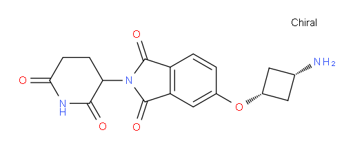 5-((1s,3s)-3-aminocyclobutoxy)-2-(2,6-dioxopiperidin-3-yl)isoindoline-1,3-dione