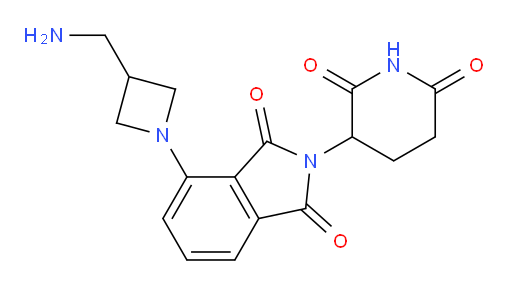 4-(3-(aminomethyl)azetidin-1-yl)-2-(2,6-dioxopiperidin-3-yl)isoindoline-1,3-dione