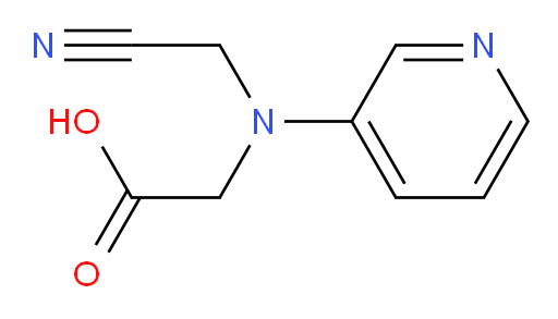 2-((cyanomethyl)(pyridin-3-yl)amino)acetic acid