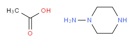 piperazin-1-amine acetate
