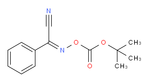 N-((tert-butoxycarbonyl)oxy)benzimidoyl cyanide