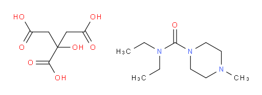 Diethylcarbamazine citrate