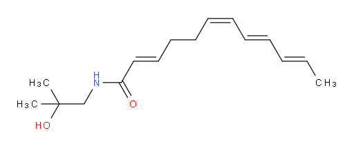 (2E,6Z,8E,10E)-N-(2-hydroxy-2-methylpropyl)dodeca-2,6,8,10-tetraenamide