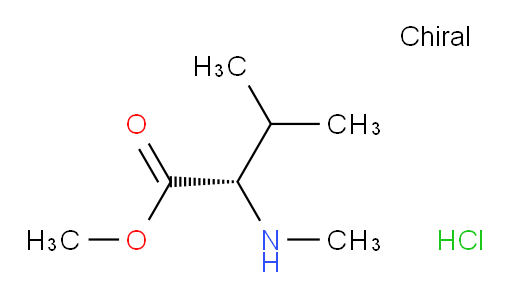 L-Valine, N-methyl-, methyl ester, hydrochloride (1:1)