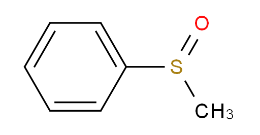 Thioanisole S-oxide;METHYL PHENYL SULFOXIDE;Phenyl methyl sulfoxide;(Methylsulfinyl)benzene;(methylsulphinyl)benzene;Sulfoxide, methyl phenyl;METHYL PHENYL SULPHOXIDE;Benzene, (methylsulfinyl)-;Methyl phenyl sulfoxide, 98+%;METHYL PHENYL SULFOXIDE, 97+%