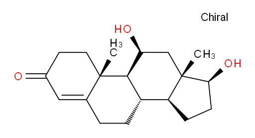 (8S,9S,10R,11S,13S,14S,17S)-11,17-dihydroxy-10,13-dimethyl-6,7,8,9,10,11,12,13,14,15,16,17-dodecahydro-1H-cyclopenta[a]phenanthren-3(2H)-one