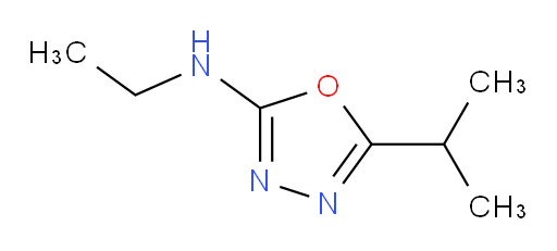 N-ethyl-5-(propan-2-yl)-1,3,4-oxadiazol-2-amine