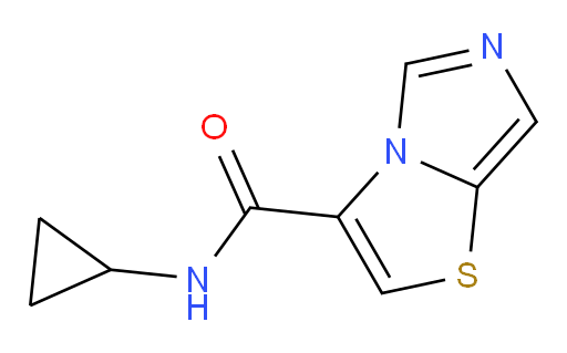 N-cyclopropylimidazo[4,3-b][1,3]thiazole-3-carboxamide