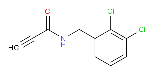 N-[(2,3-dichlorophenyl)methyl]prop-2-ynamide