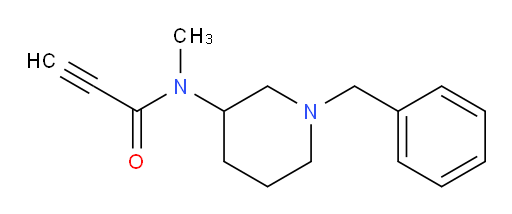 N-(1-benzylpiperidin-3-yl)-N-methylprop-2-ynamide