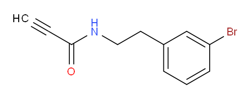 N-[2-(3-bromophenyl)ethyl]prop-2-ynamide