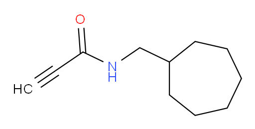 N-(cycloheptylmethyl)prop-2-ynamide