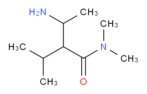 3-amino-N,N-dimethyl-2-(propan-2-yl)butanamide