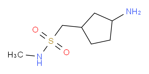 1-(3-aminocyclopentyl)-N-methylmethanesulfonamide