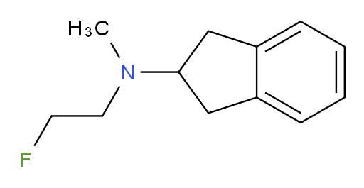 N-(2-fluoroethyl)-N-methyl-2,3-dihydro-1H-inden-2-amine