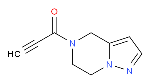 1-{4H,5H,6H,7H-pyrazolo[1,5-a]pyrazin-5-yl}prop-2-yn-1-one