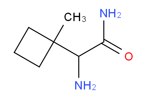 2-amino-2-(1-methylcyclobutyl)acetamide