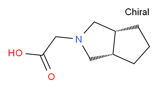 2-[(3aR,6aS)-octahydrocyclopenta[c]pyrrol-2-yl]acetic acid