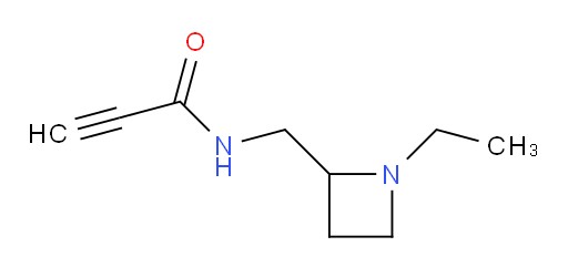 N-[(1-ethylazetidin-2-yl)methyl]prop-2-ynamide