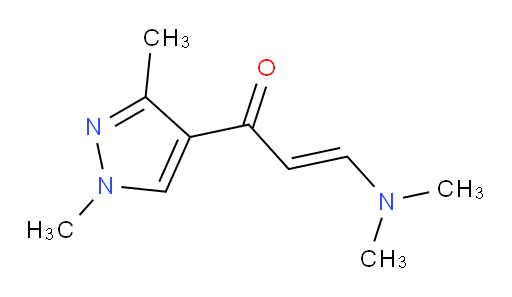 (2E)-1-(1,3-dimethyl-1H-pyrazol-4-yl)-3-(dimethylamino)prop-2-en-1-one