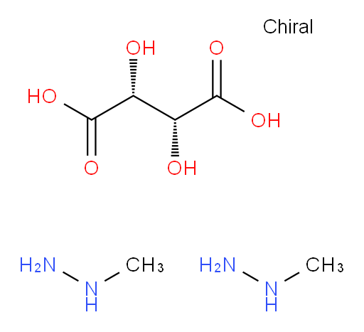 methylhydrazine hemi((2R,3R)-2,3-dihydroxysuccinate)