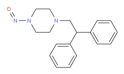 1-(2,2-diphenylethyl)-4-nitrosopiperazine