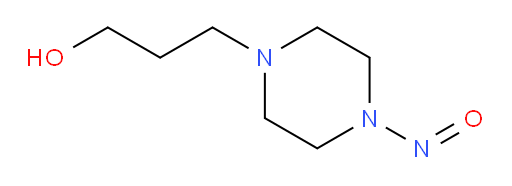 3-(4-nitrosopiperazin-1-yl)propan-1-ol