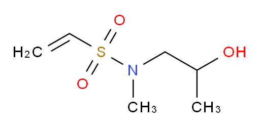 N-(2-hydroxypropyl)-N-methylethene-1-sulfonamide